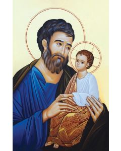 Litany of St. Joseph Prayer Card